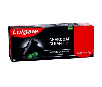 COLGATE CHARCOAL CLEAN BAMBOO C &MINT TOOTHPASTE COMBO